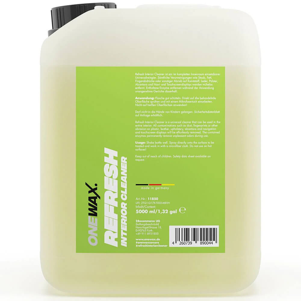 OneWax Refresh Interior Cleaner (5 L)