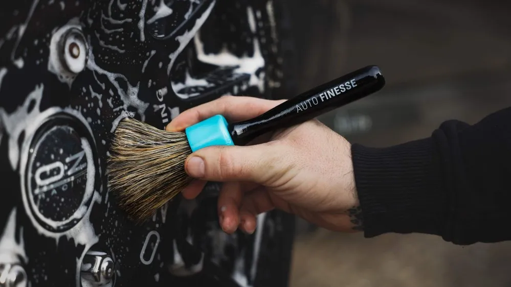 Premiové štětce na exteriér z kančích štětin Auto Finesse Hog Hair - foto 2