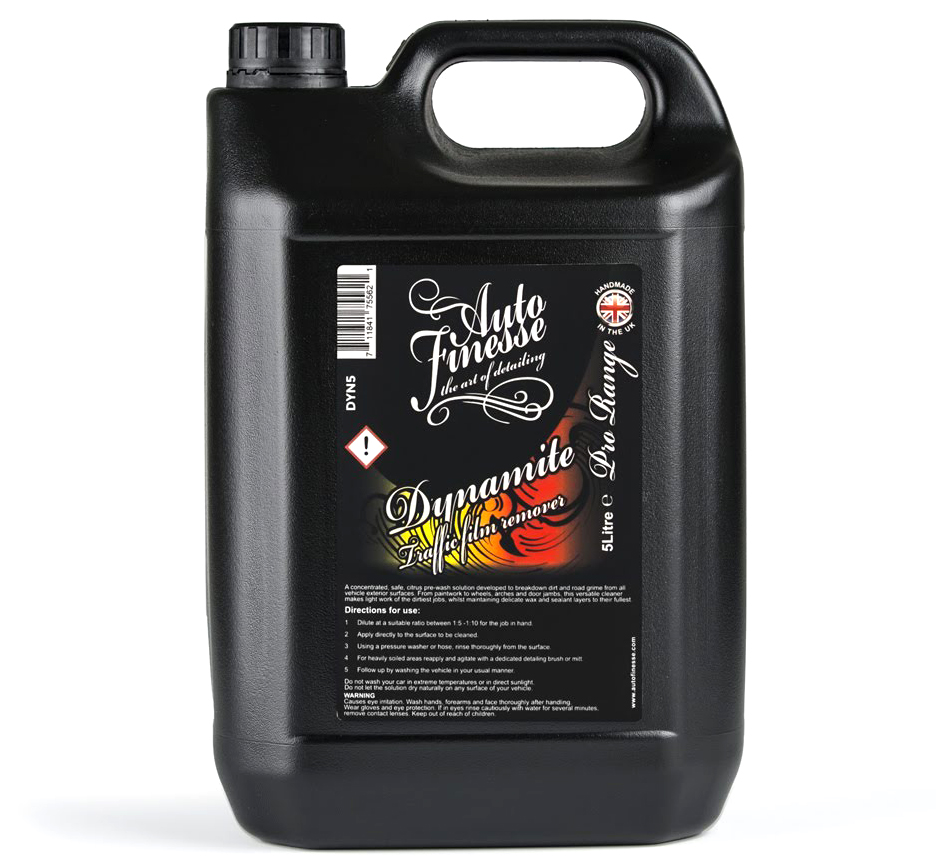 Auto Finesse Dynamite Traffic Film Remover 5000 ml koncentrované předmytí