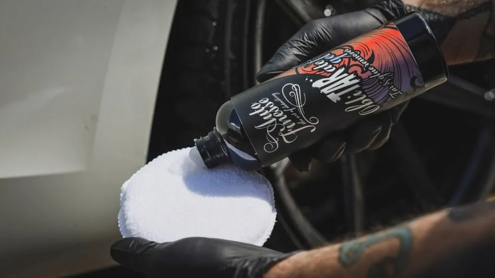 Gelový Odstraňovač asfaltu a lepidel Auto Finesse ObliTARate Gel 500 ml - foto 5