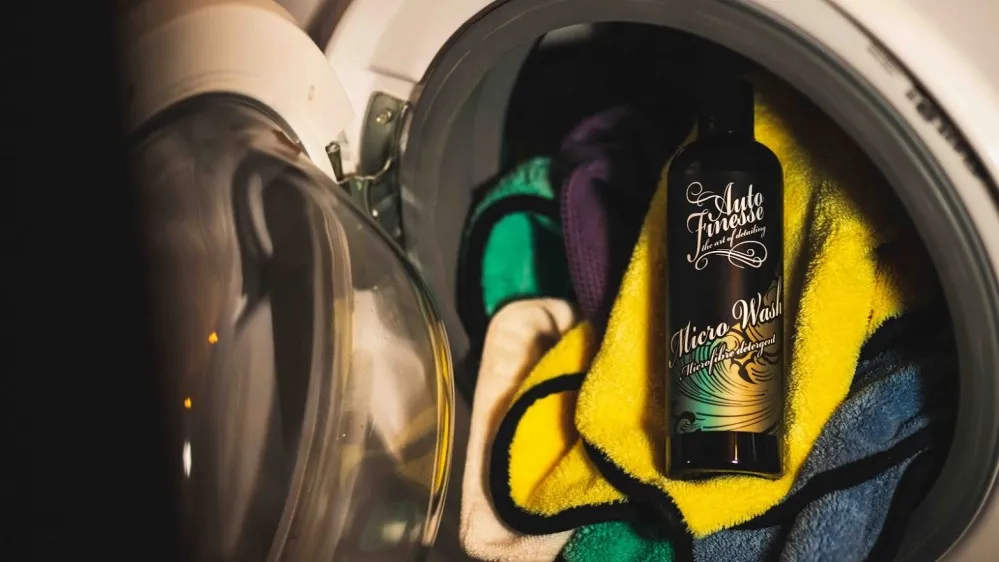 Koncentrovaný přípravek Micro Wash na praní mikrovláknových utěrek Auto Finesse 500 ml - foto 4