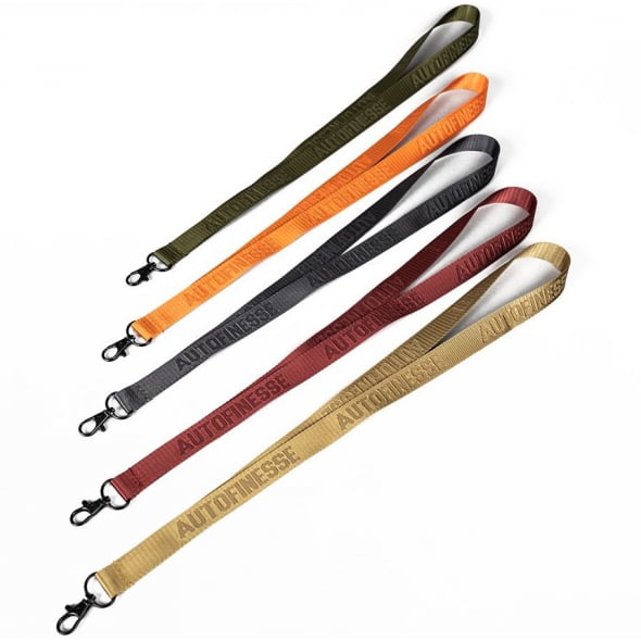 Šňůrka na klíče přes krk V2 Auto Finesse - šedá - foto 1