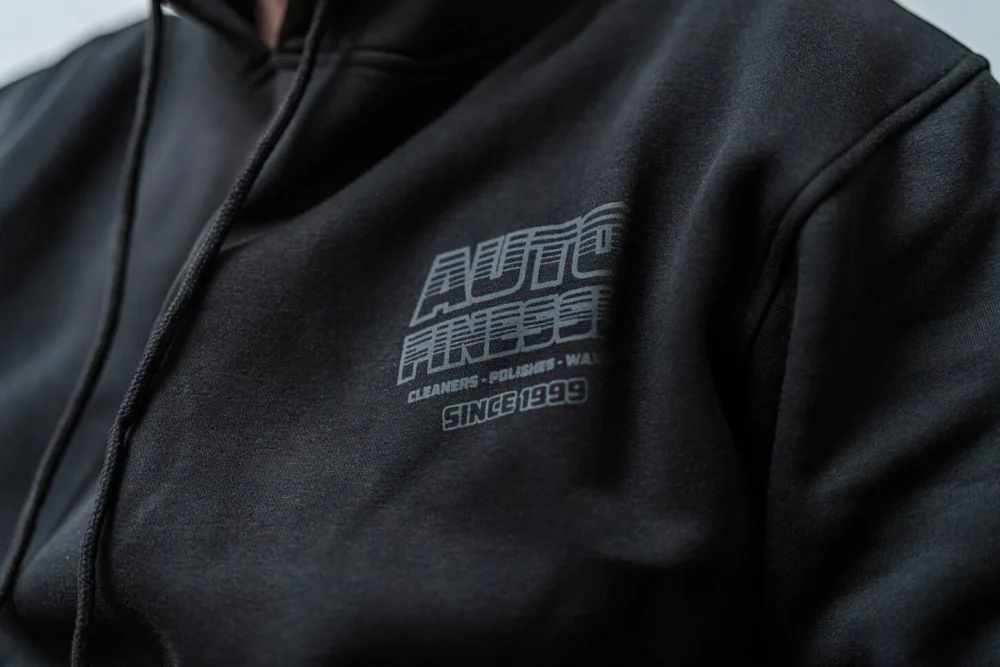 Mikina s kapucí Auto Finesse Triple Black velikost S - foto 1