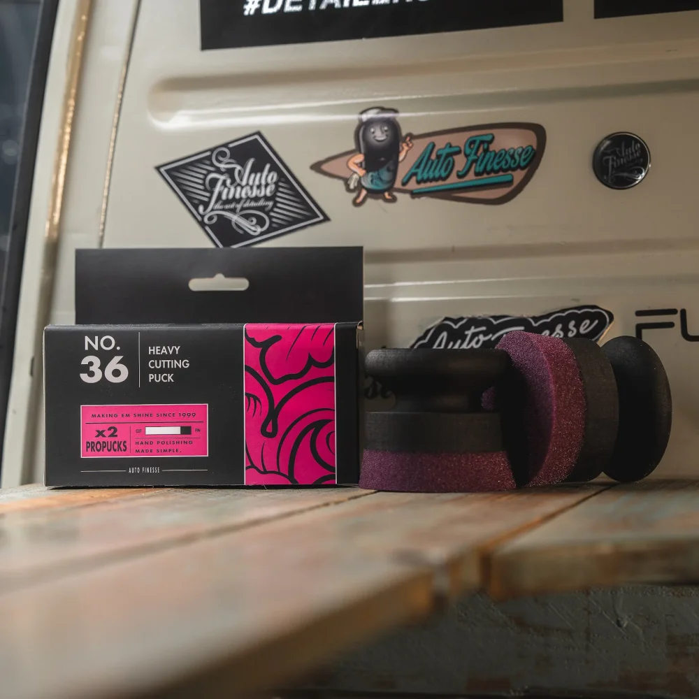 Hrubý aplikátor na ruční leštění Auto Finesse No:36 - foto 4