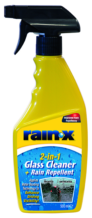 Rain-X 2-IN-1 Glass Cleaner + Rain Repellent 500 ml čistič oken a tekuté stěrače