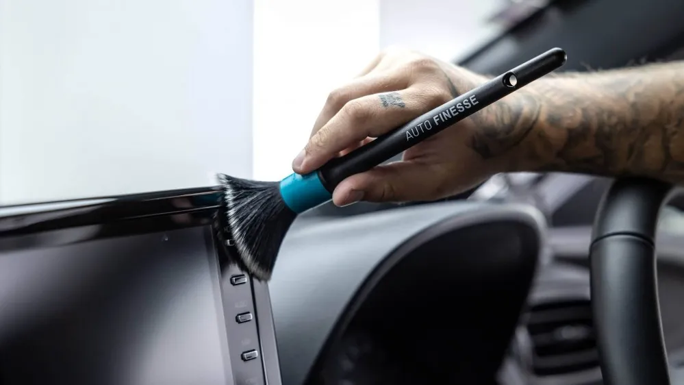 Sada 4 ultra jemných detailingových štětců interiér i exteriér Auto Finesse FeatherTip - foto 1