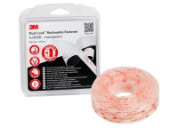 3M™ Dual Lock™ suchý zips SJ3560 transparentný, rozmer 25mm x 2,5m