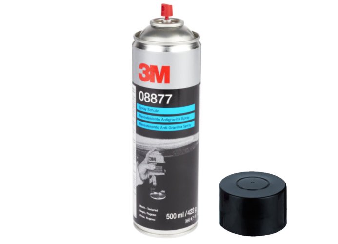 3M™ ochranný sprej proti nárazu kameňmi na podbehy a podvozky, čierny, 500 ml