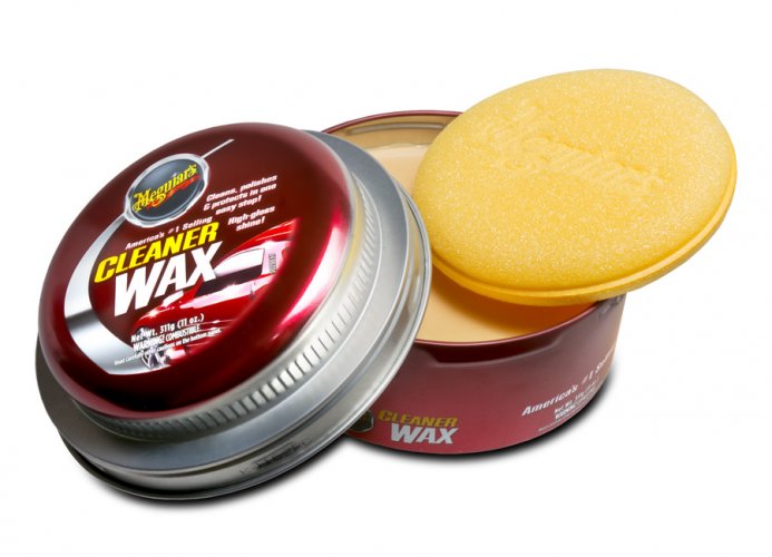 Meguiar's Cleaner Wax Paste - tuhá, lehce abrazivní leštěnka s voskem, 311 g