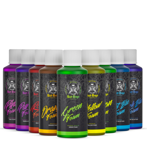Bad Boys Active Snow Box - Sada 9 barevných pěn (9 x 100ml)