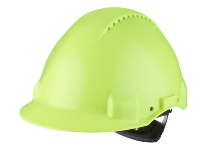 3M™ ochranná prilba Uvicator s upínacím kolieskom, farba výstražná hi-viz