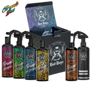 Kompletná sada autokozmetiky s prímesí SiO2 na umyvanie a údržbu exteriéru auta