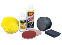 Kompletní sada na renovaci silně poškozených světlometů auta - Meguiar's Heavy Duty Headlight Restoration Kit