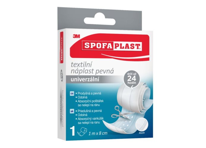 3M Spofaplast® 264 Pevná textilní náplast 8 cm x 1 m