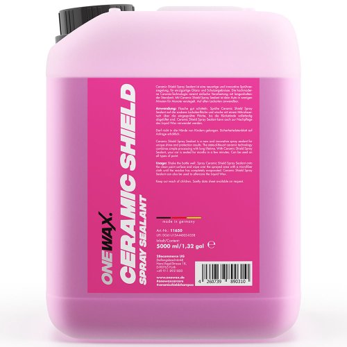 OneWax Ceramic Shield Spray Sealant (5 L)