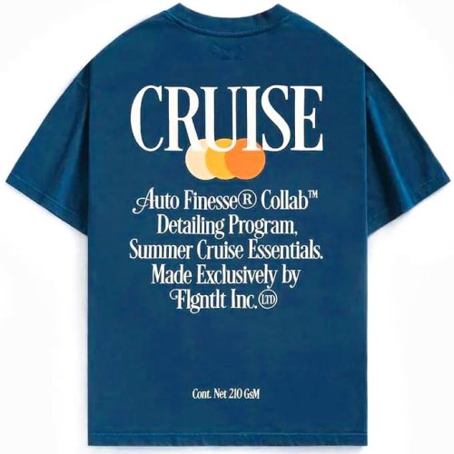 Auto Finesse x FLGNTLT Cruise T-shirt Blue (XL)