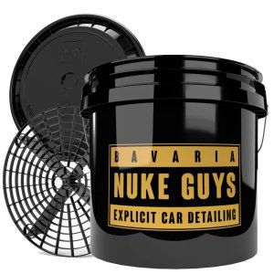 Sada detailingový kbelík s odkalovačem a víkem - Nuke Guys Explicit Bucket Set - 12 l