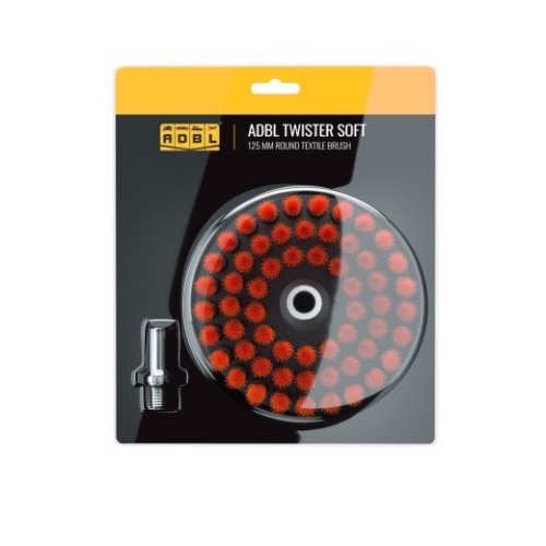 Kulatý kartáč na textilní povrchy ADBL Twister Soft 125 mm