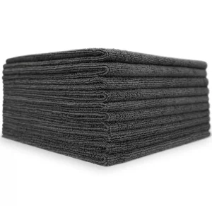 The Collection Allround & Coating 40x40 cm Dark Grey 10er pack sada mikrovláknových utěrek
