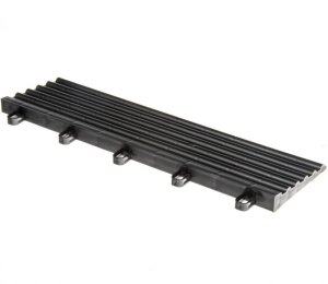Nájezdová hrana modulární podlahy samice černá - Maxton Floor Edge Tile Female V2