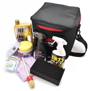 Soft99 Basic Kit White + Products Bag