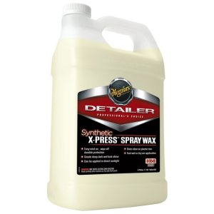 Meguiar's Synthetic X-Press Spray Wax - profesionálny "rýchly" vosk na aplikáciu rozprašovačom, 3,78 l