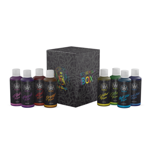 Bad Boys Active Snow Box - Sada 9 barevných pěn (9 x 100ml)
