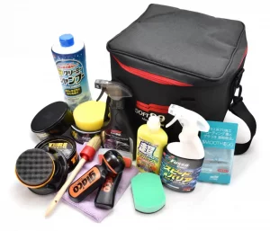 Soft99 Premium Kit Dark & Black + Products Bag
