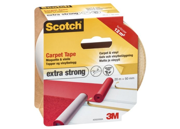 3M™ Scotch® extra silná kobercová páska 50 mm x 20 m