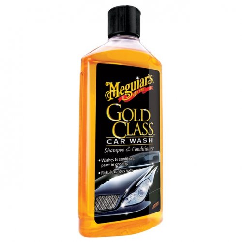 Extra hustý autošampon s kondicionéry - Meguiar's Gold Class Car Wash Shampoo & Conditioner - 473 ml