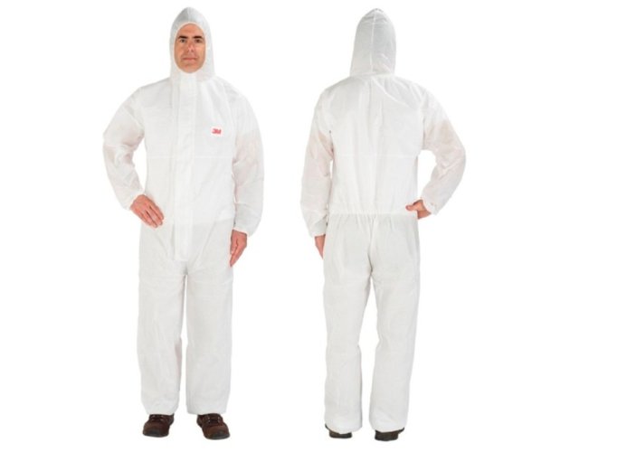 3M™ Ochranný oděv 4515, barva bílá