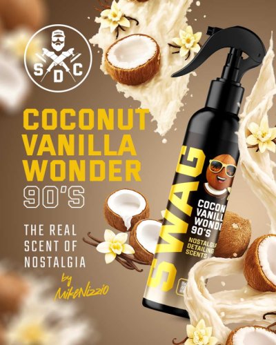 SWAG Coconut Vanilla Wonder 90's - Vůně do interiéru (150ml)