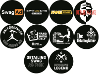 SWAG Detailing Stickers - Samolepka motiv FAKE Detailer