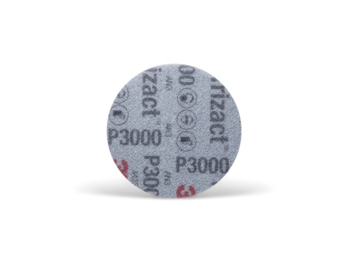 3M Trizact P3000 brúsny kotúč so suchým zipsom a penovým podkladom, 3" / 75 mm (50415)