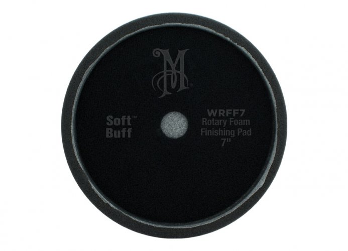 Meguiar's Soft Buff Rotary Foam Finishing Disc 7" / 175 mm - finišovací a voskovací kotouč pro rotační leštičku (měkký), 7palcový