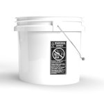 Detailingový kbelík bílý - Magic Bucket - 13 l