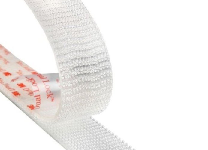 3M™ Dual Lock™ suchý zip SJ3560 transparentní, rozměr 4x 19mm x 10cm