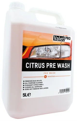 Aktivní předmytí karoserie (citrusový koncentrát) - ValetPro Citrus Pre Wash - 5 l