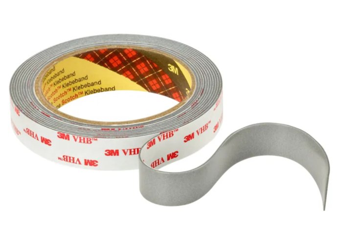 3M™ VHB™ sivá obojstranne silno lepiaca akrylová páska 4941P, 19 mm x 3 m