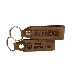Kožený přívěšek na klíče - SWAG Leather Key Chain