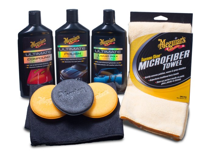 Kompletní sada na renovaci, leštění a ochranu laku auta - Meguiar's Ultimate Care Kit