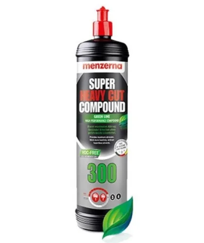 Extra brusná lešticí pasta na lak - Menzerna Super Heavy Cut Compound 300 Green Line - 250 ml