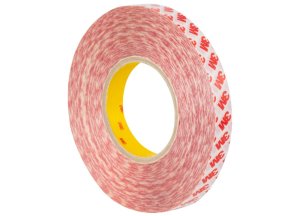 3M™ obojstranná lepiaca páska GPT-020P, priehľadná, 19 mm x 50 m, 0.2 mm
