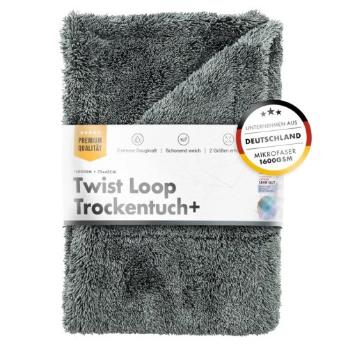 Mikrovláknový sušící ručník - ChemicalWorkz Premium Twisted Towel Grey - 75x45 cm