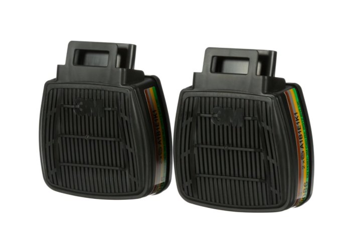 3M™ Secure Click™ sada 2 kusov filtrov proti plynom a výparom rady D8000, prevedenie D8059, úroveň ochrany ABEK1