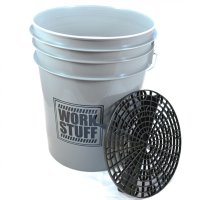 Work Stuff Wheel Bucket + Grit Guard відерце для деталей з вставкою