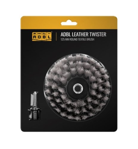 Kartáč na čištění kůže do auta - ADBL Leather Twister - 125 mm