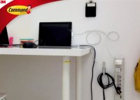 3M Command™ 17304 biele samolepiace plastové háčiky, zväzovače káblov