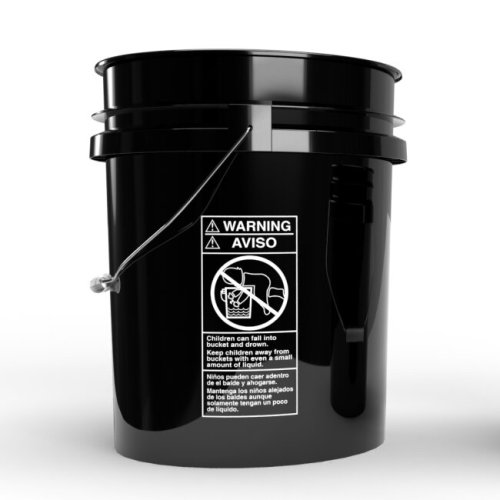 Detailingový kbelík černý - Magic Bucket - 20 l