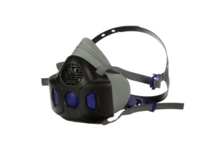 3M™ opakovaně použitelná polomaska Secure Click™ řady HF-800 s mluvítkem, velikost: S
